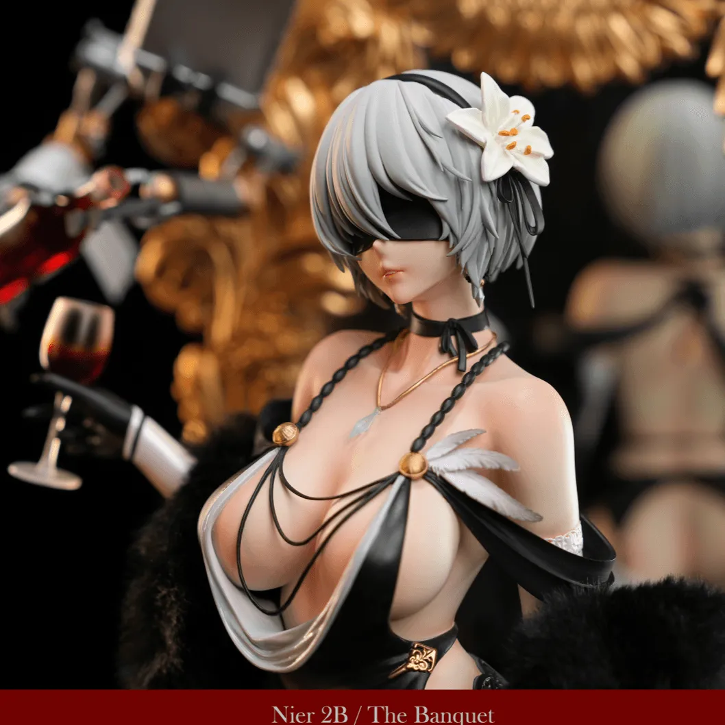 1:4 The Banquet YoRHa 2B No.2 Type B Castoff Figure Statue