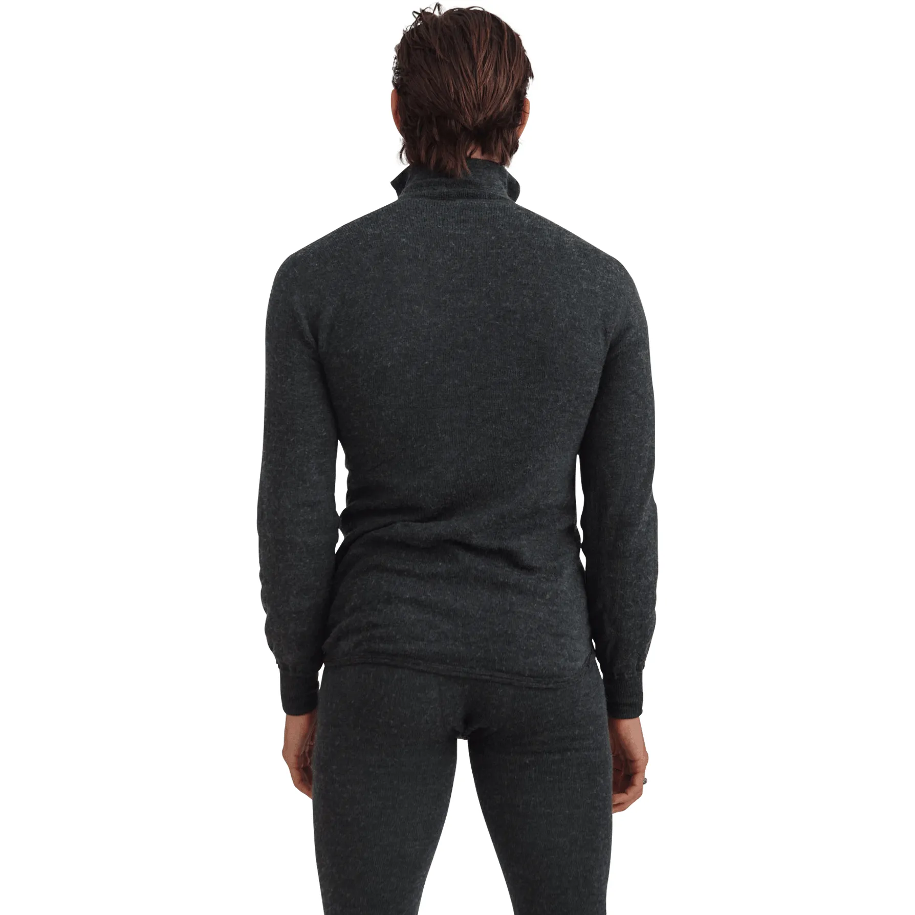 200g Half Zip, Grey