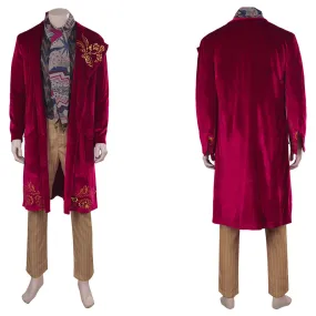 2023 Wonka Full Set Party Carnival Halloween Cosplay Costume