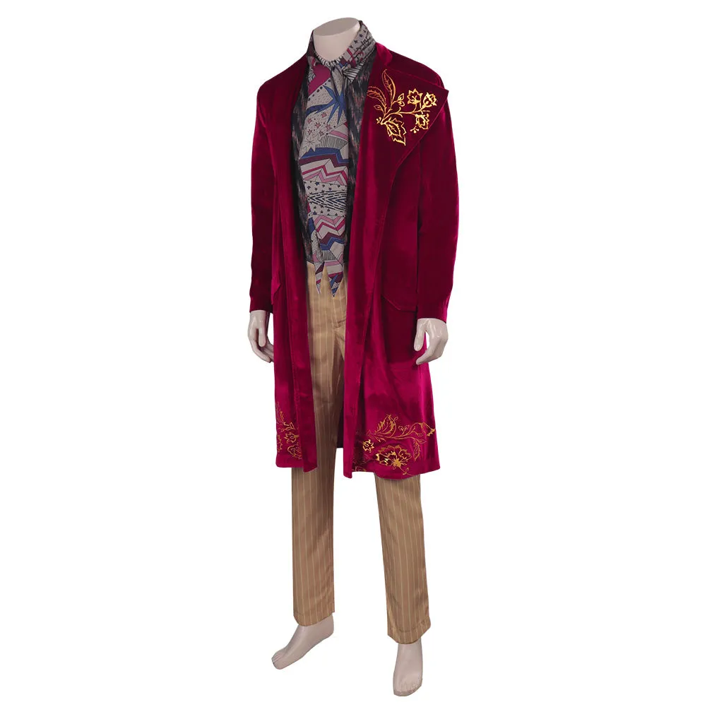 2023 Wonka Full Set Party Carnival Halloween Cosplay Costume