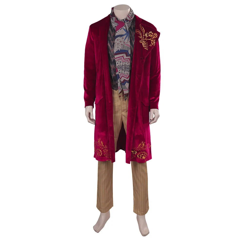 2023 Wonka Full Set Party Carnival Halloween Cosplay Costume