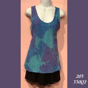 203 - 330Q2 , Bias cut tank top