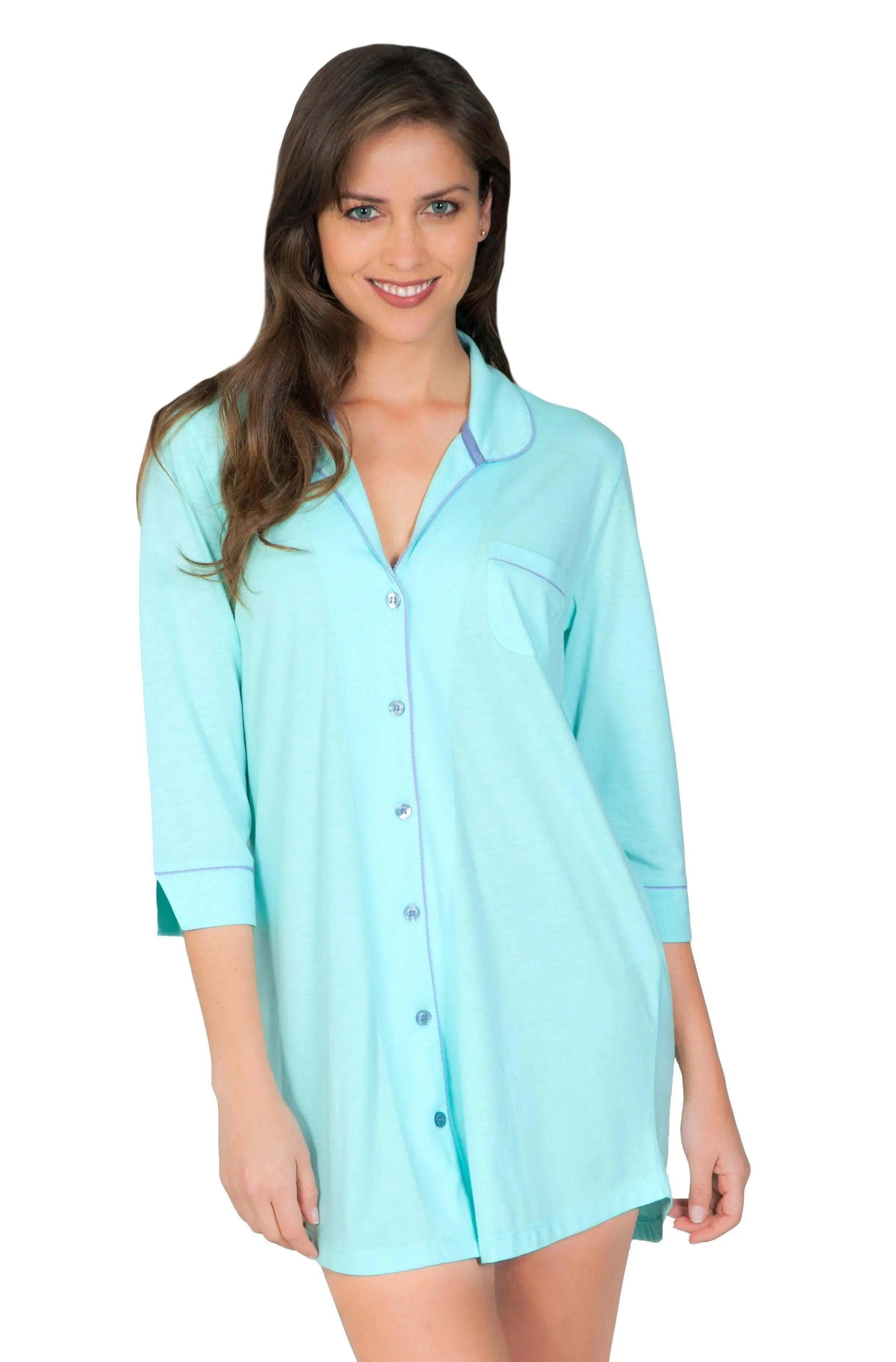 3/4 Sleeve Nightshirt - Clearance Rack