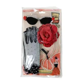 50's Instant Dress Up Set