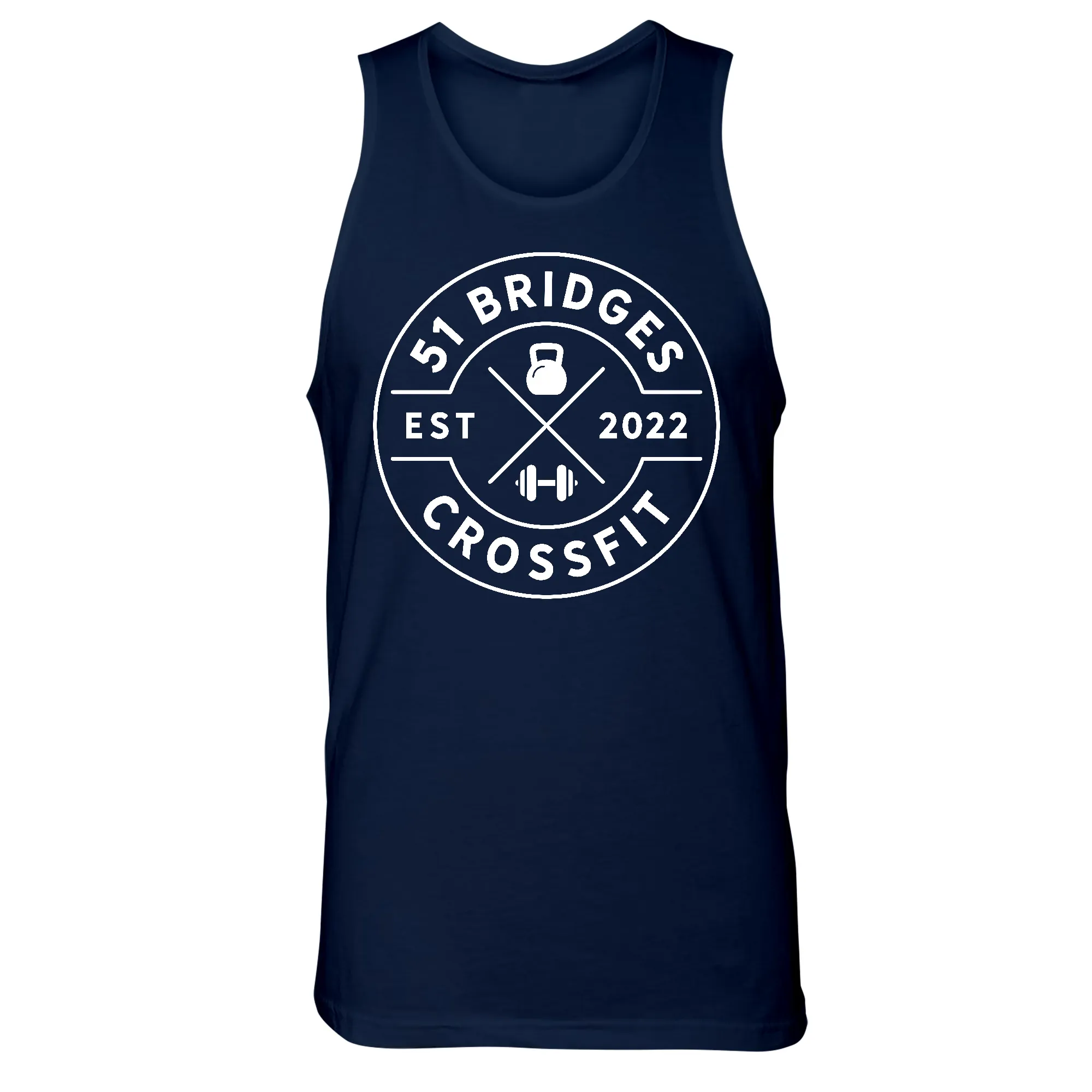 51 Bridges CrossFit Round Mens - Tank Top