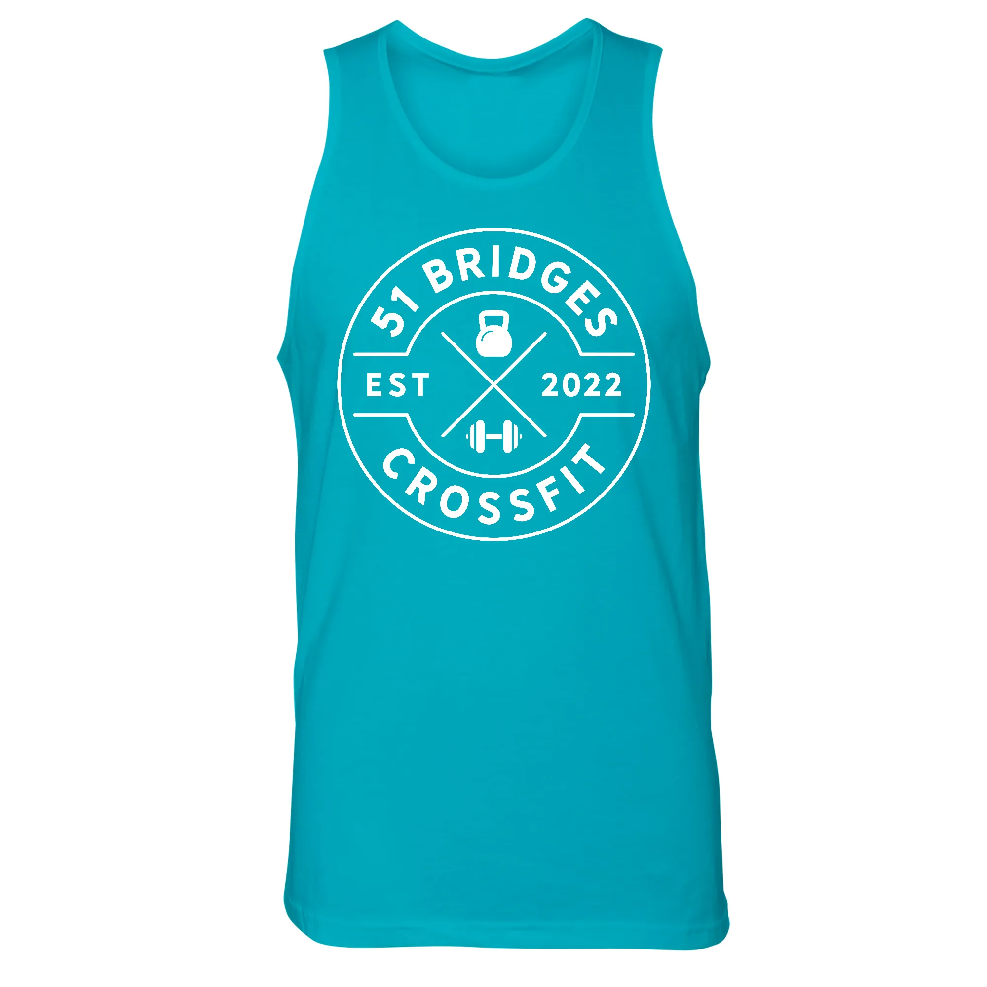 51 Bridges CrossFit Round Mens - Tank Top