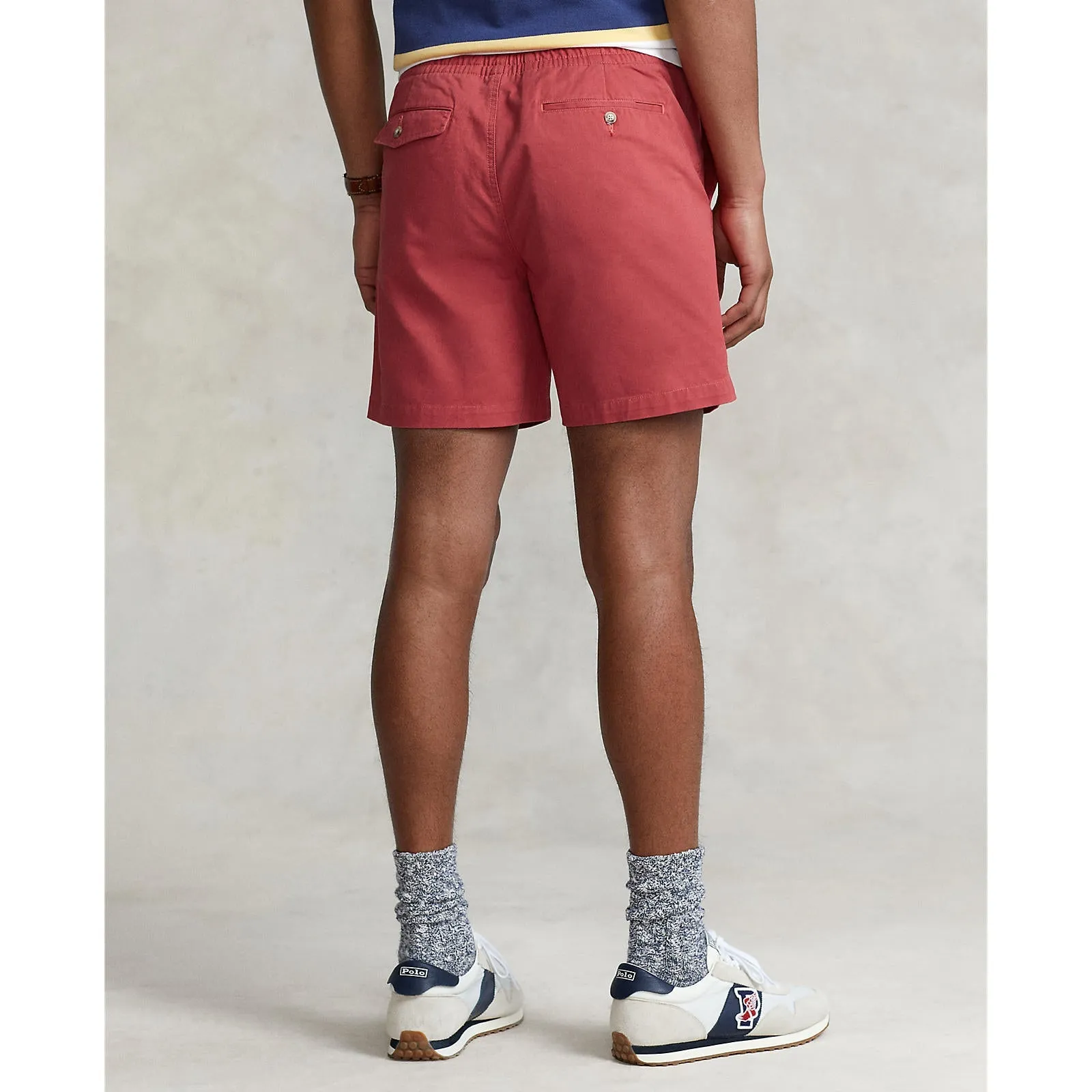 6 Inch Prepster Stretch Chino Short - Red