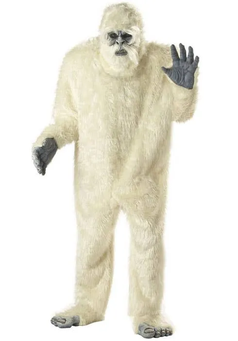 Abominable Snowman Mens Halloween Costume