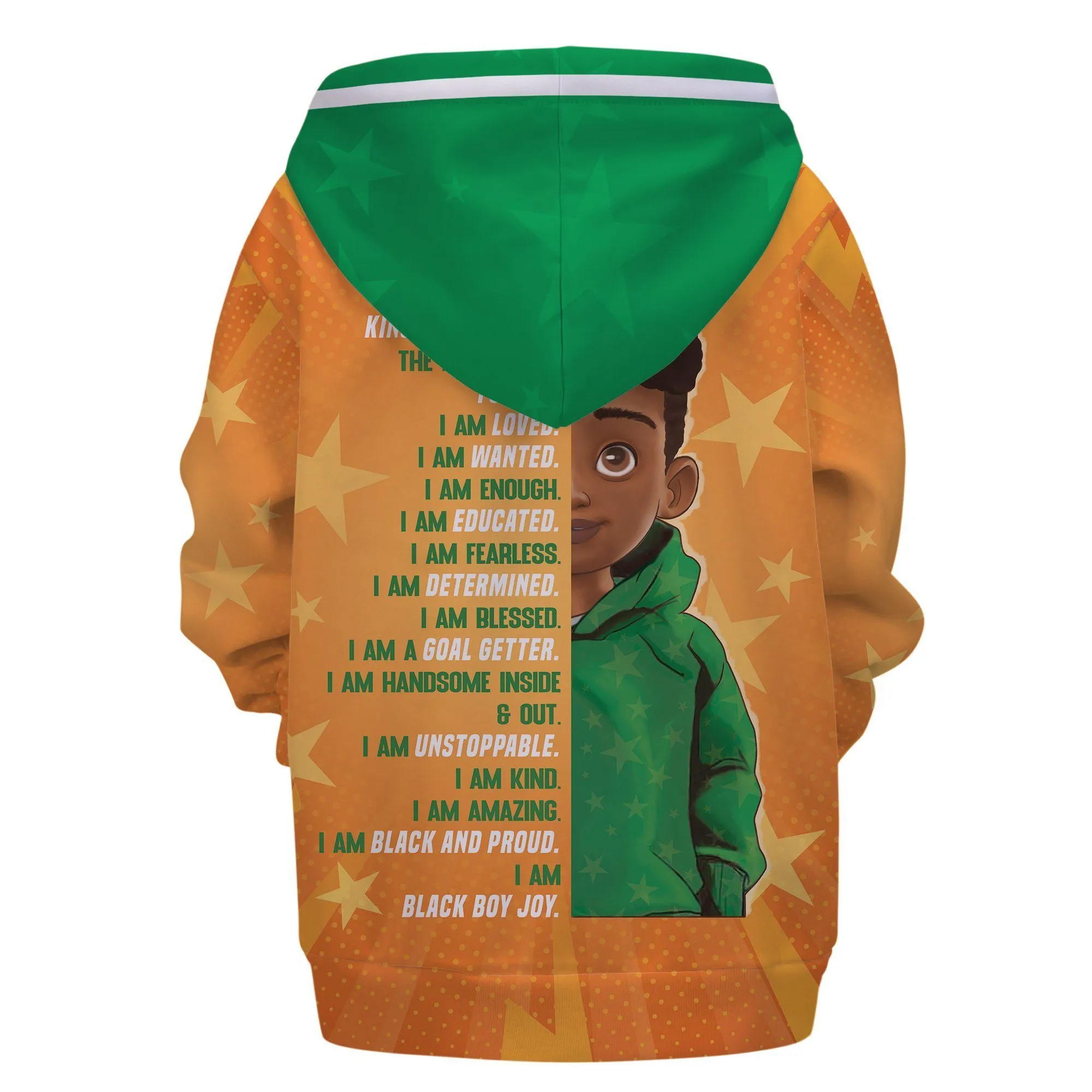 African Kid Magic Pullover Kid Hoodie