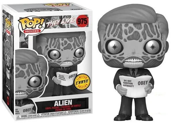 Alien (Black & White, They Live) 975  **Chase** [Damaged: 6.5/10]