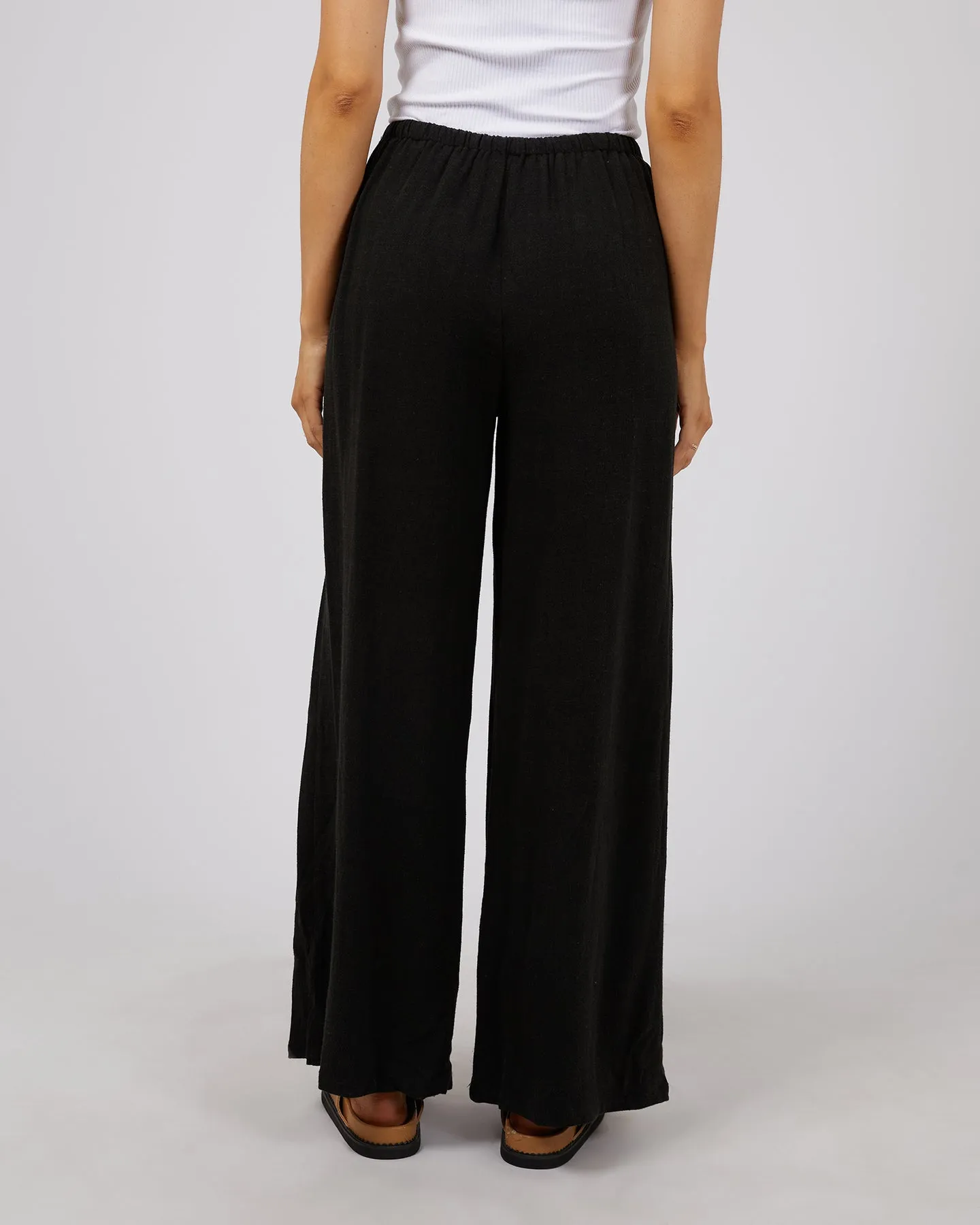 All About Eve Luxe Linen Pant - Black