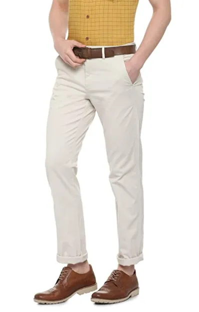 Allen Solly Men's Slim Fit Casual Trouser