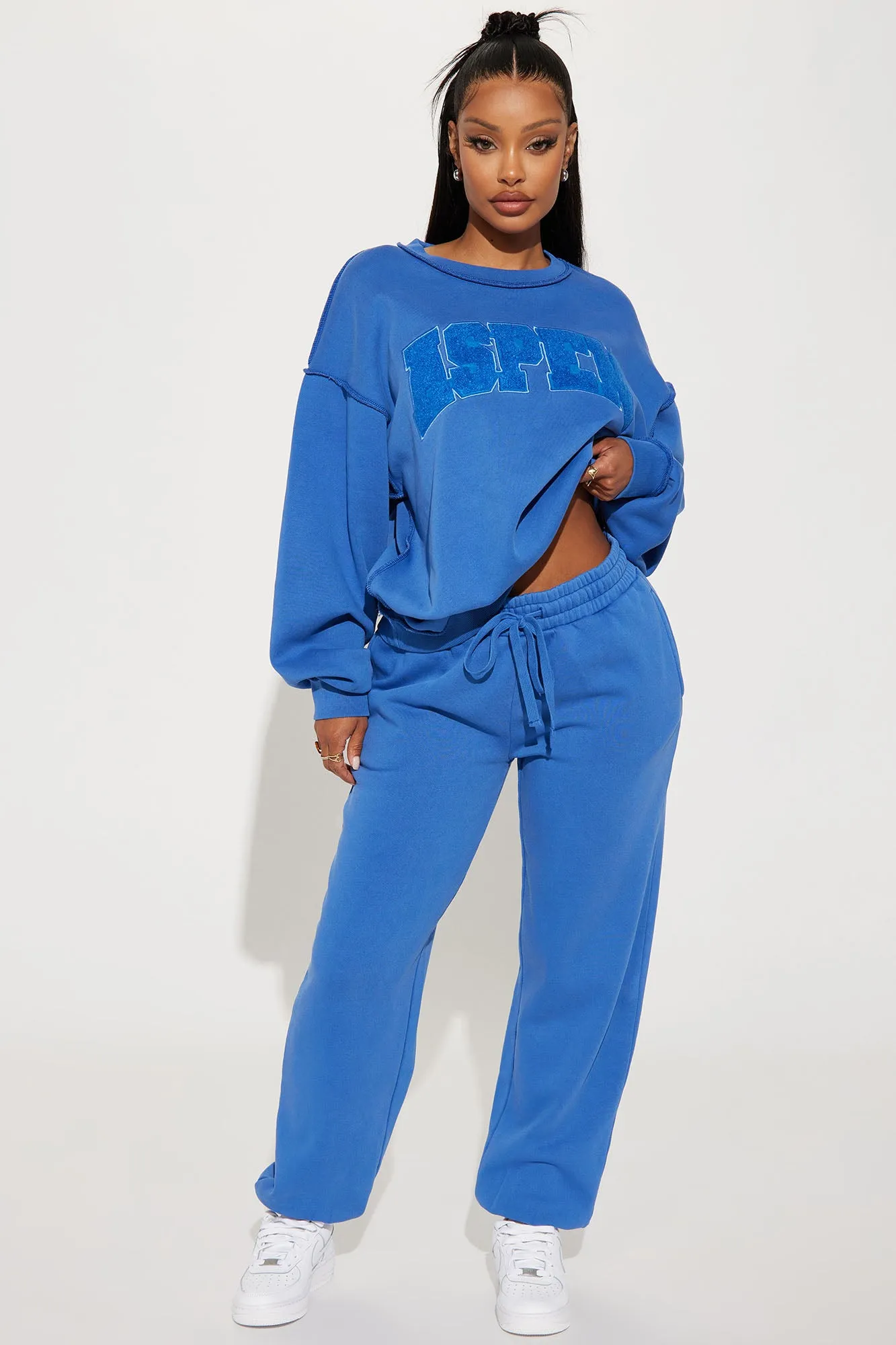 Aspen Trip Sweatsuit - Blue