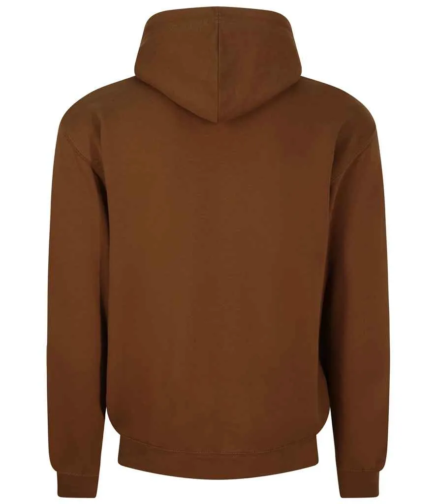 AWDis College Hoodie - Orange, Brown