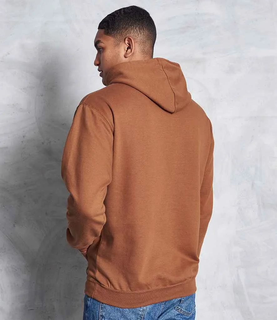 AWDis College Hoodie - Orange, Brown