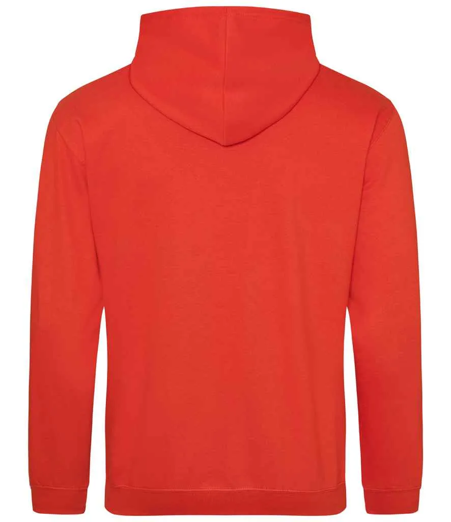 AWDis College Hoodie - Orange, Brown