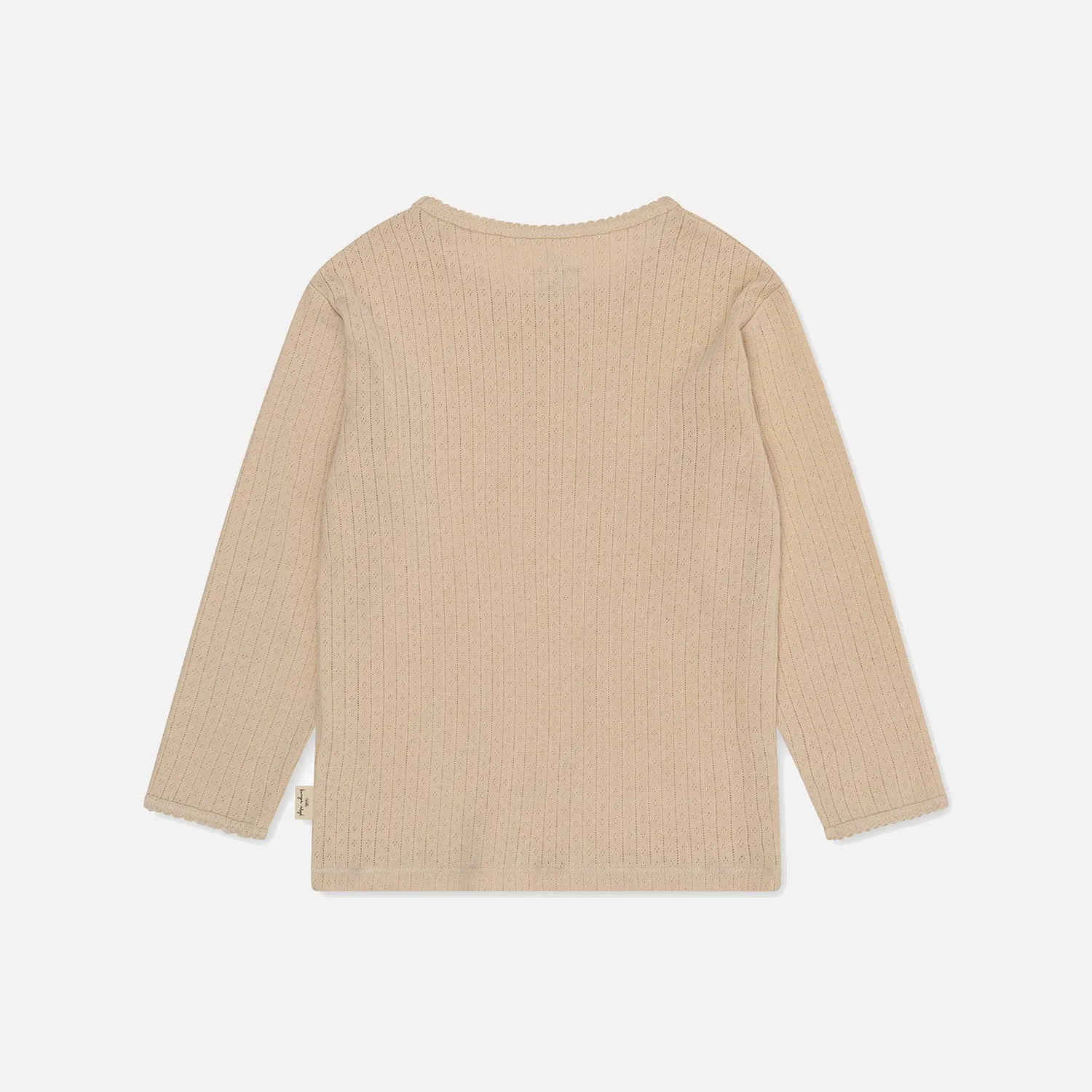 Baby & Kids Cotton Minnie LS Top - Brazilian Sand