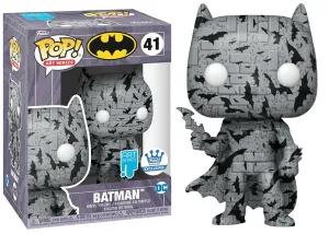 Batman (Grey Brick, Artist Series, No Stack) 41 - Funko Shop Exclusive  [Damaged: 7/10]