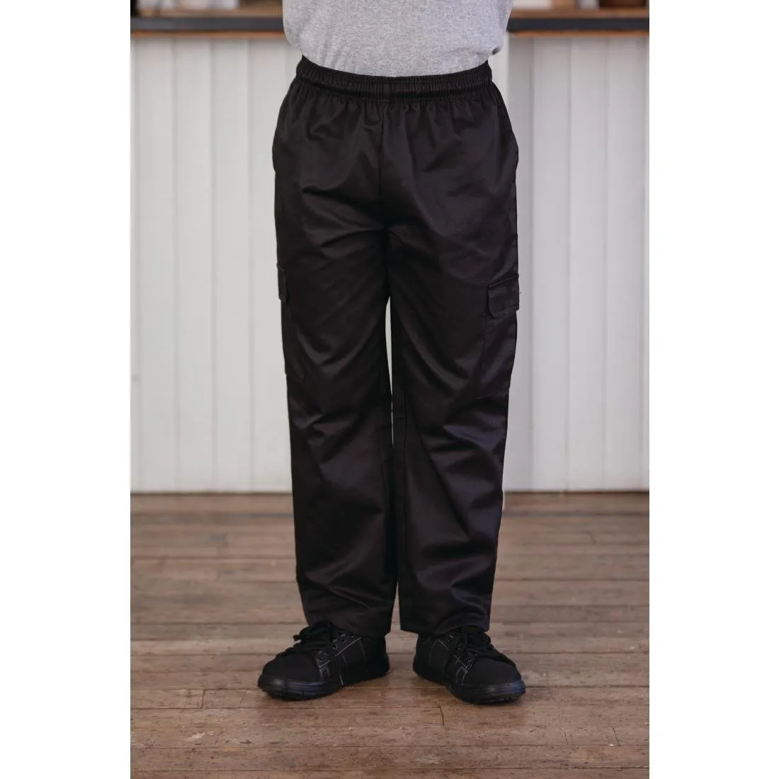 BB700-M Whites Cargo Pants M