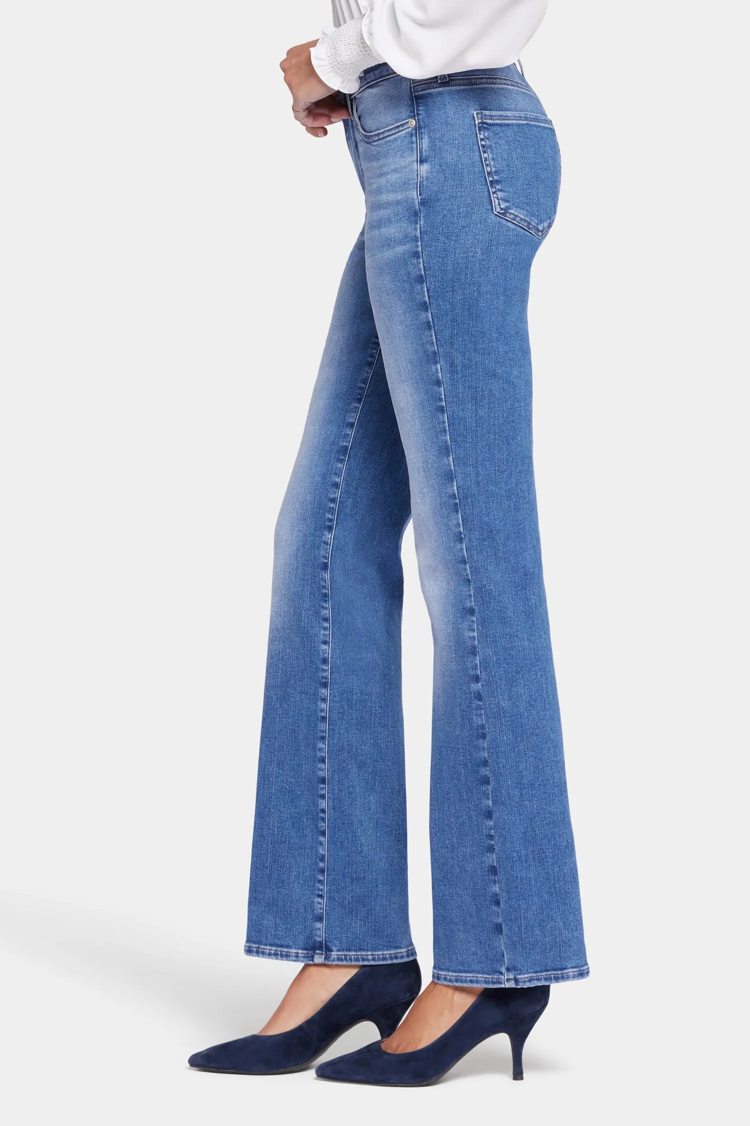 Blake Slim Flared Jeans In Petite - Stunning