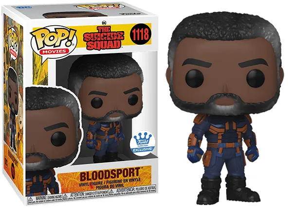 Bloodsport (Unmasked, The Suicide Squad Movie) 1118 - Funko Shop Exclusive  [Damaged: 7/10]