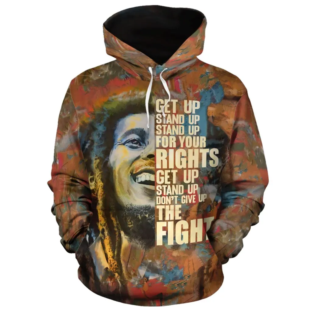 Bob Marley All-over Hoodie and Joggers Set