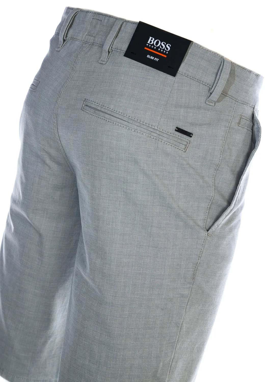 BOSS Schino-Slim Shorts Short in Silver