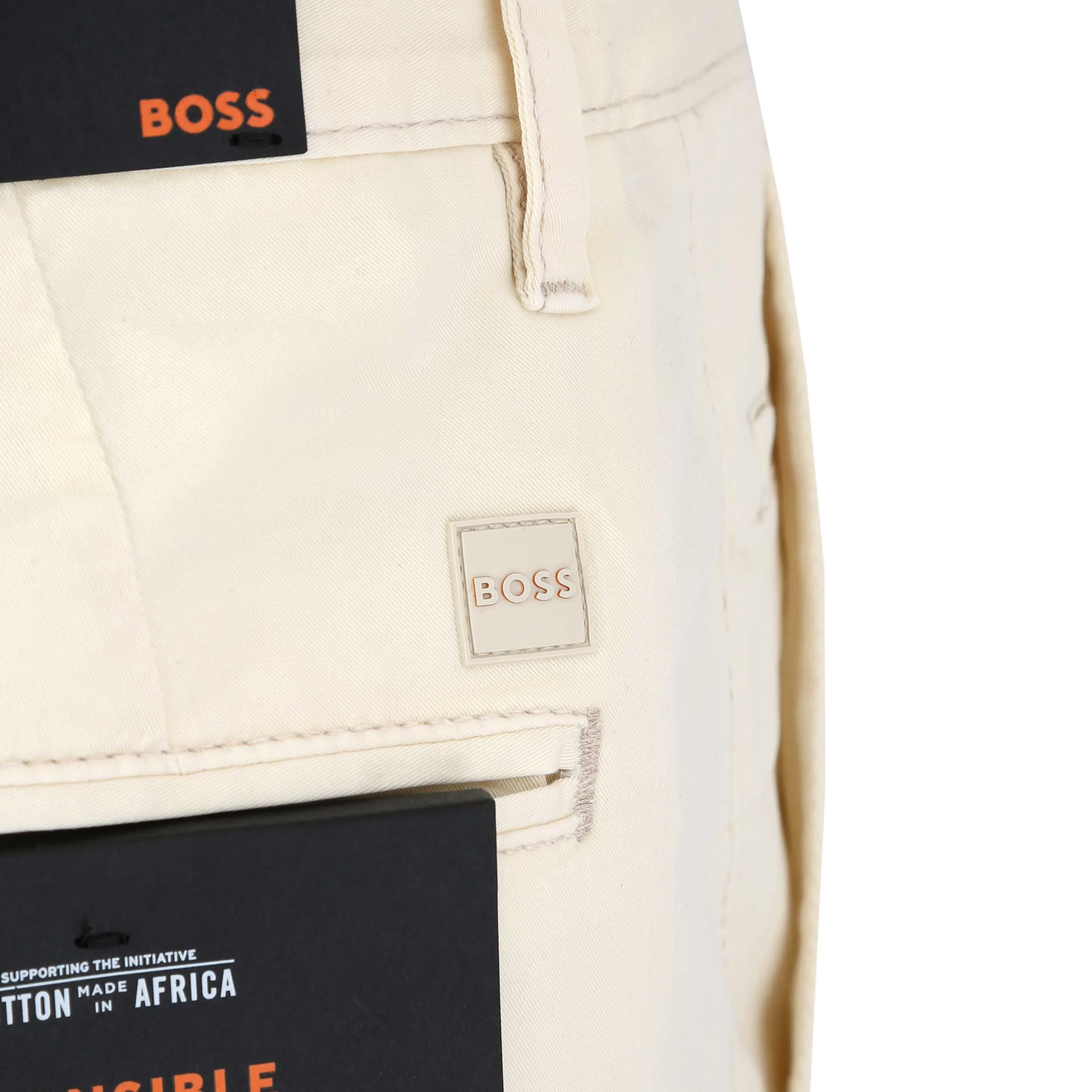 BOSS Schino Slim Shorts ST Short in Light Beige