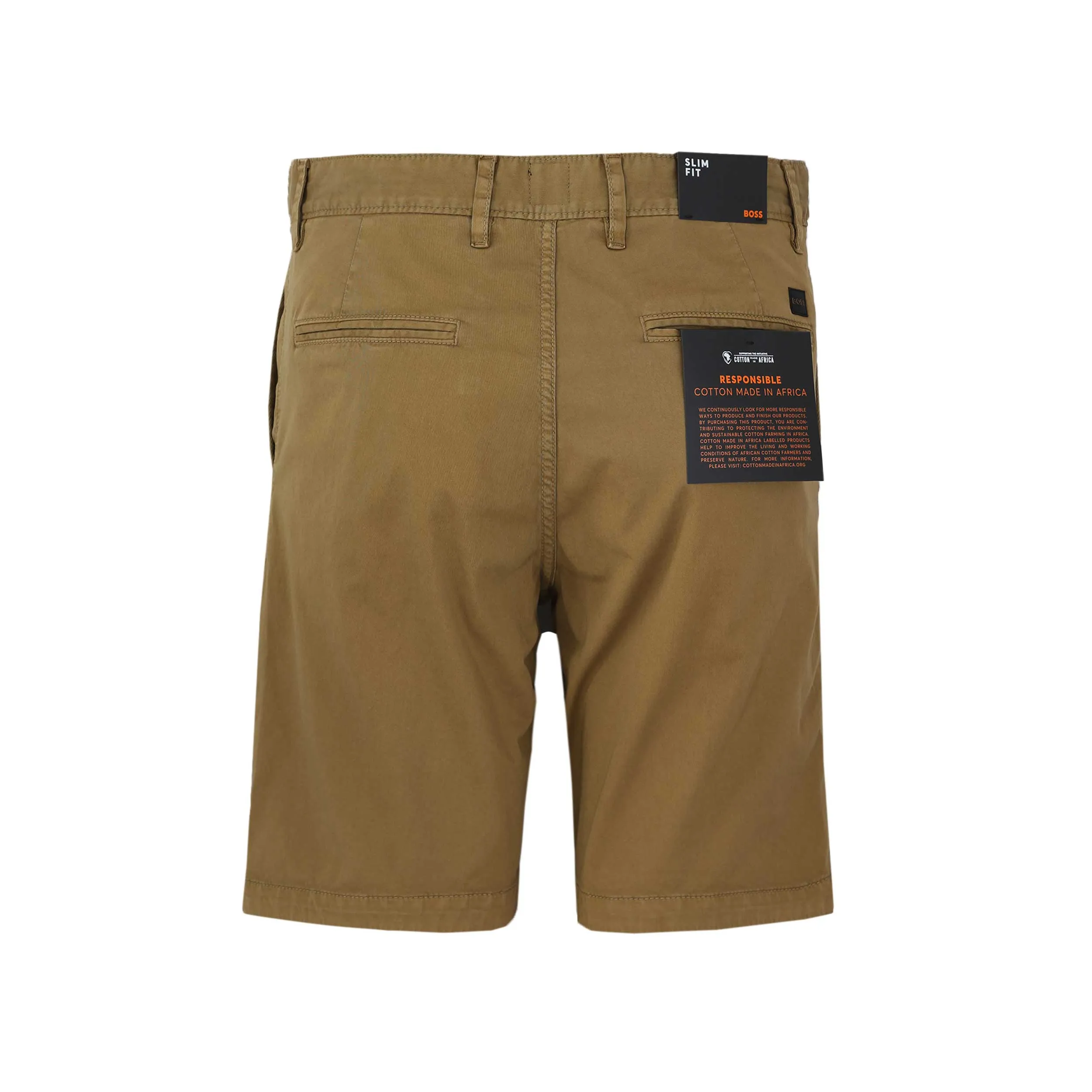 BOSS Schino Slim Shorts ST Short in Open Beige