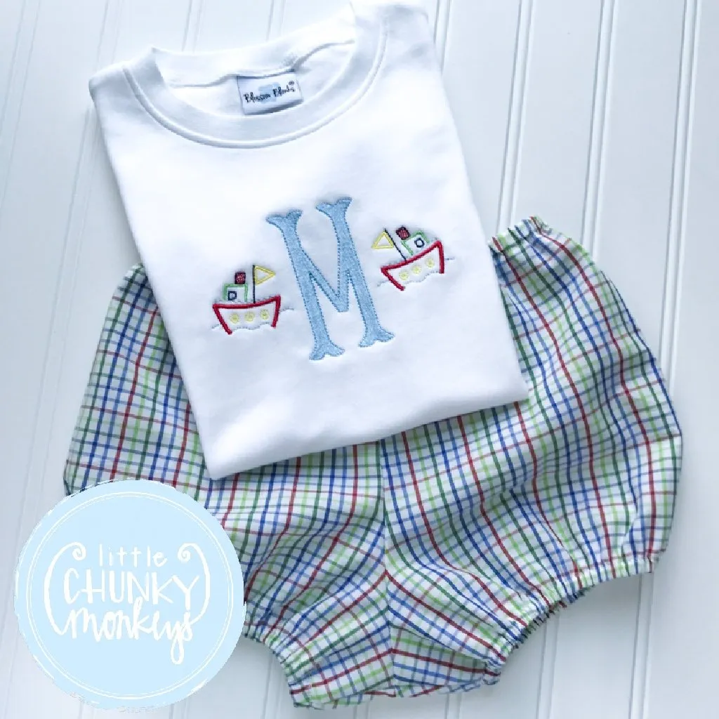 Boy Shirt - Mini Tugboats