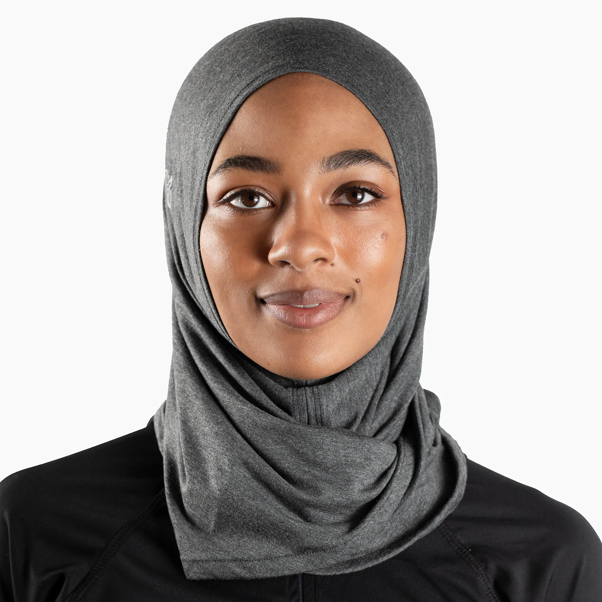 BreathLite Sports Hijab Set - Heather Charcoal