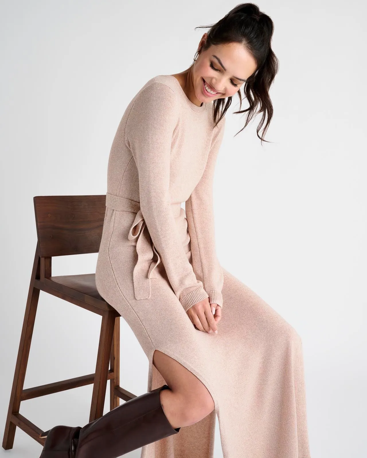 Breland Cashblend Sweater Dress