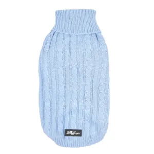 Cable Knit Jumper - Cornflower