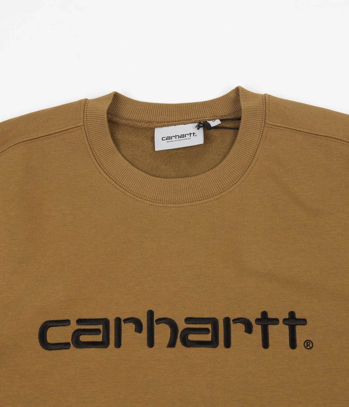 Carhartt Tricol Crewneck Sweatshirt - Hamilton Brown