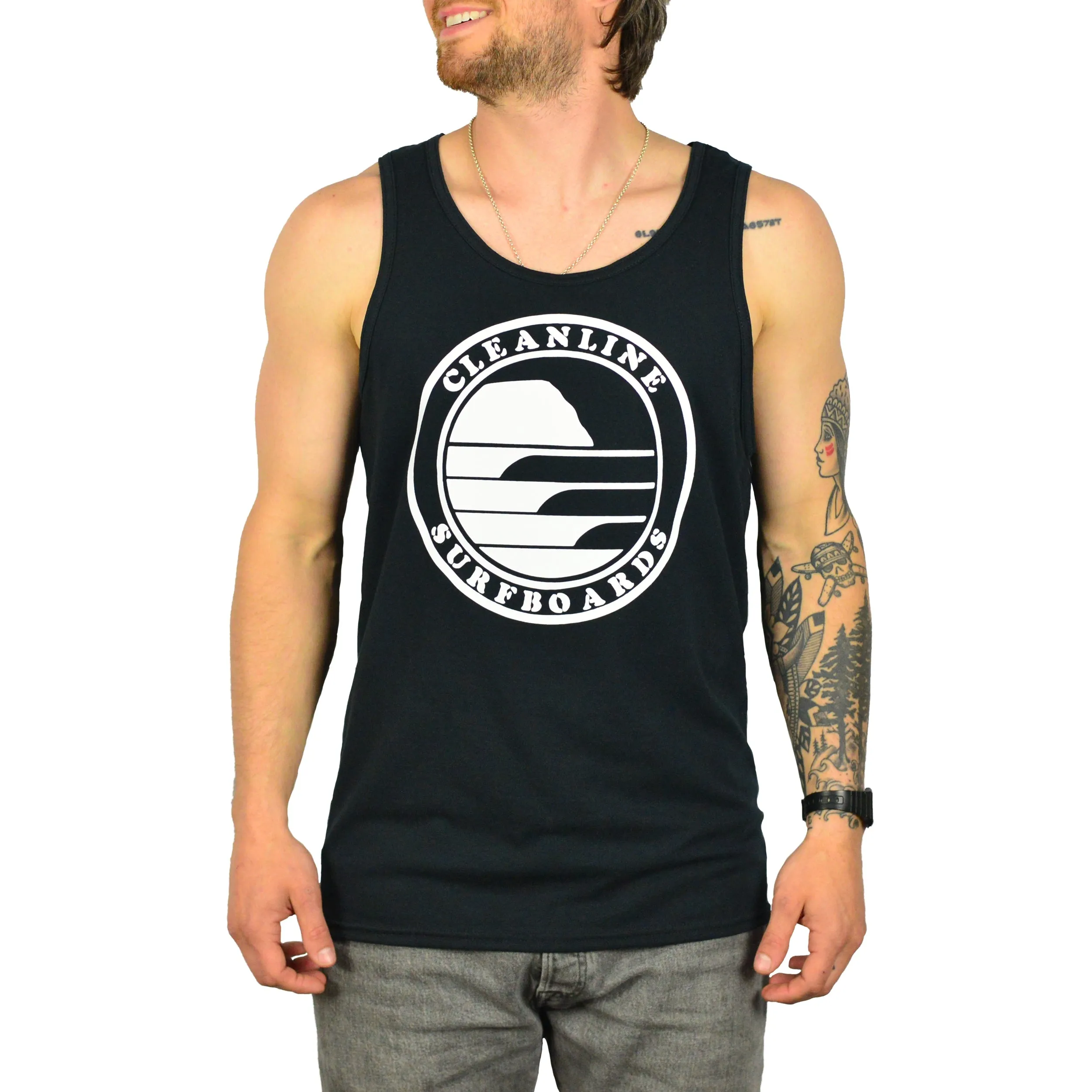 Cleanline Silhouette Circle Tank