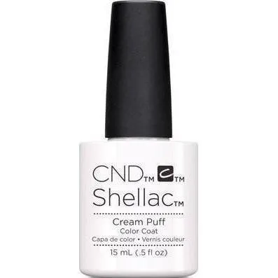 CND - Shellac Cream Puff 0.5 oz