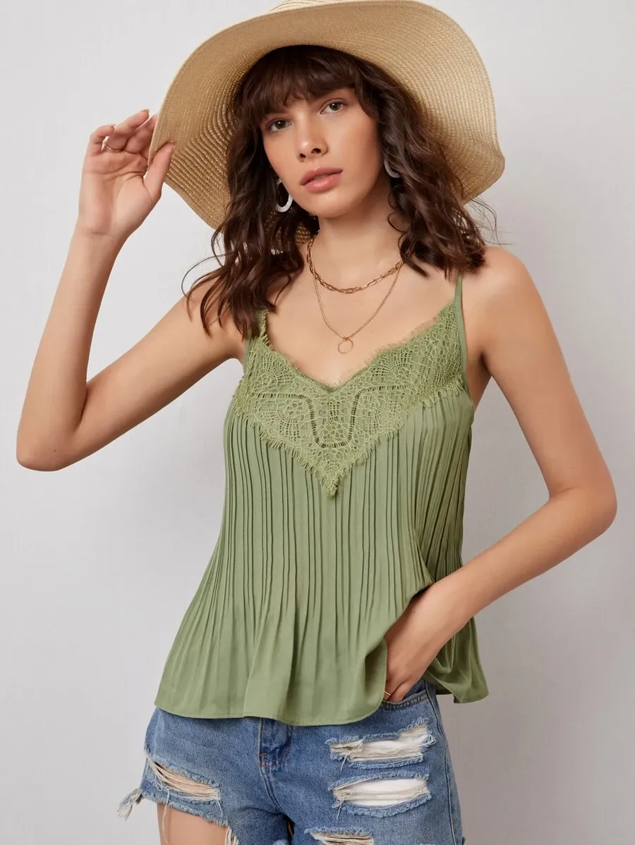 Collio (Green) Tank Top