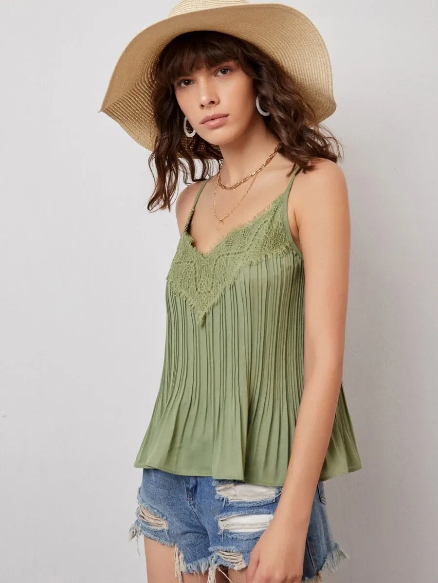 Collio (Green) Tank Top