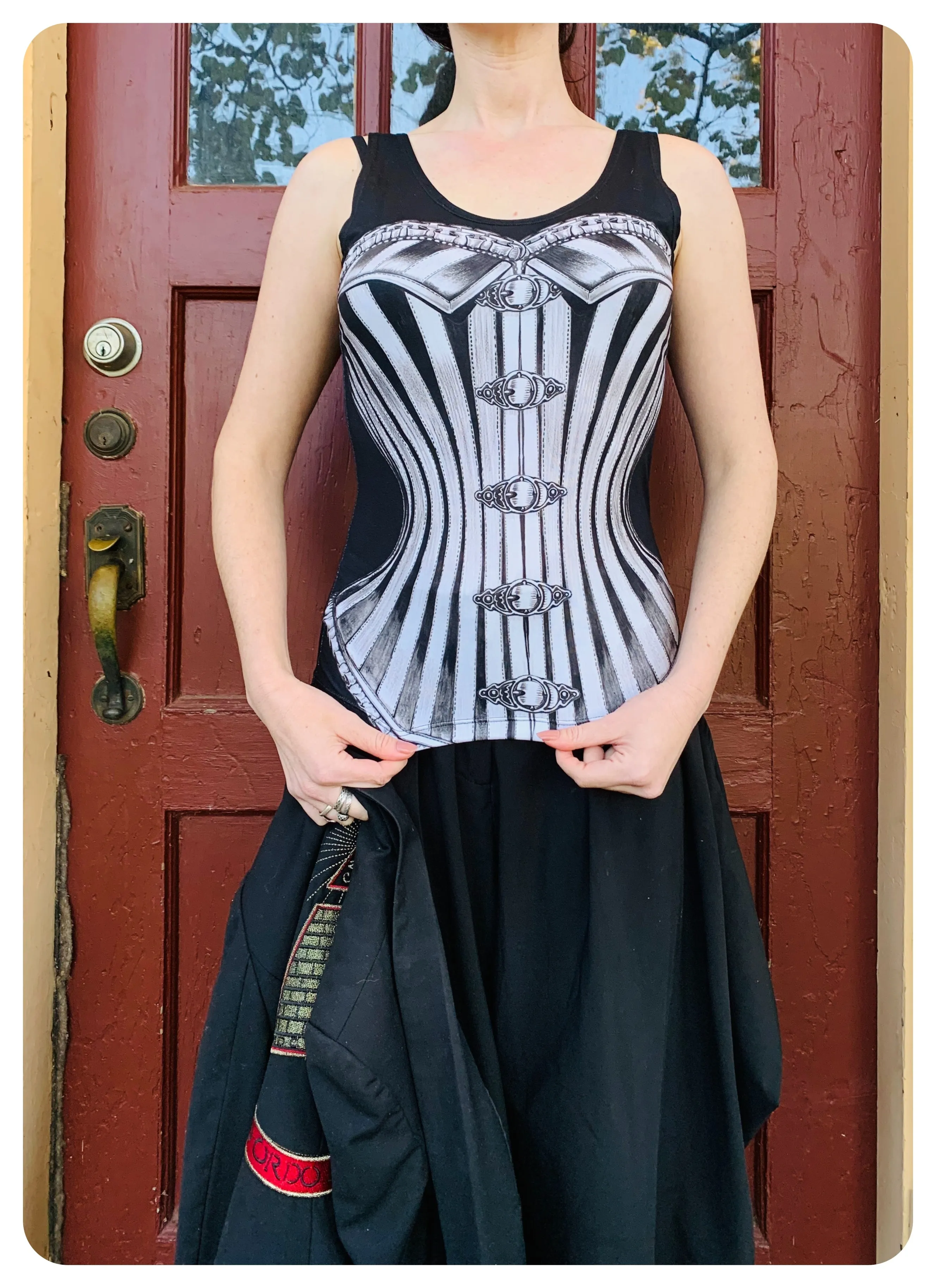 Corset Tank Top by fox savant