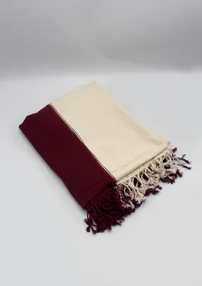 Cotton  Buddhist Nagpa Shawl