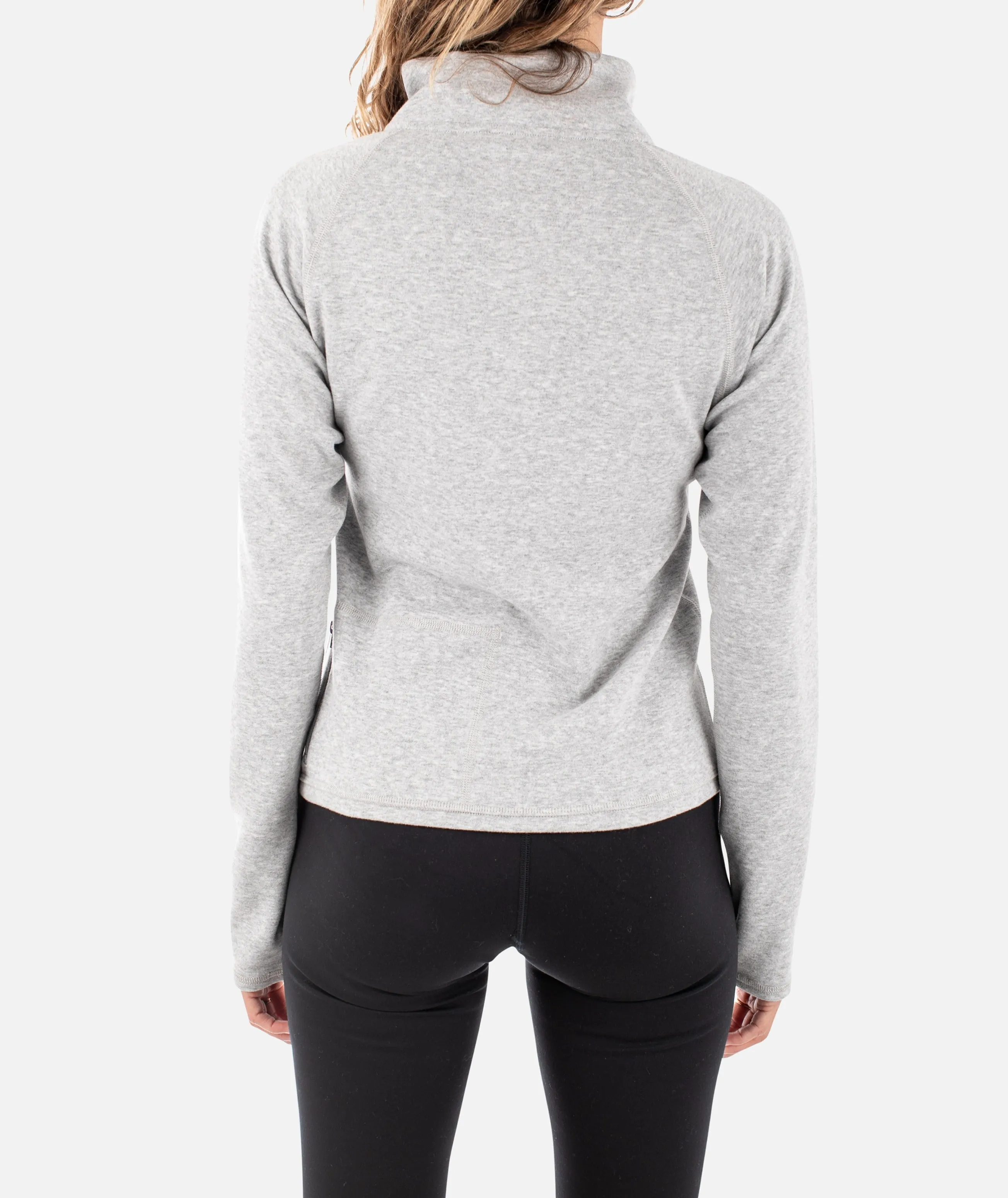 Cranford Quarter Zip - Grey