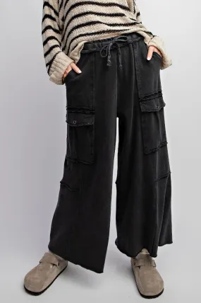 CURVY FEELING GOOD CARGO PANTS