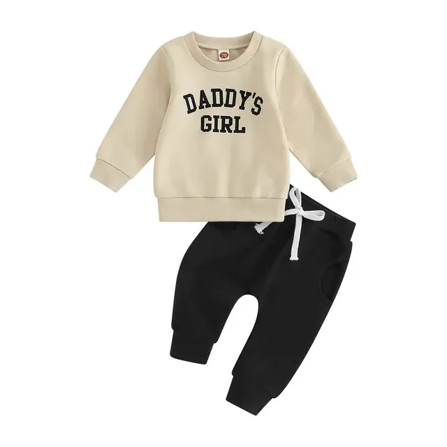 DADDY'S GIRL Joggers Outfit