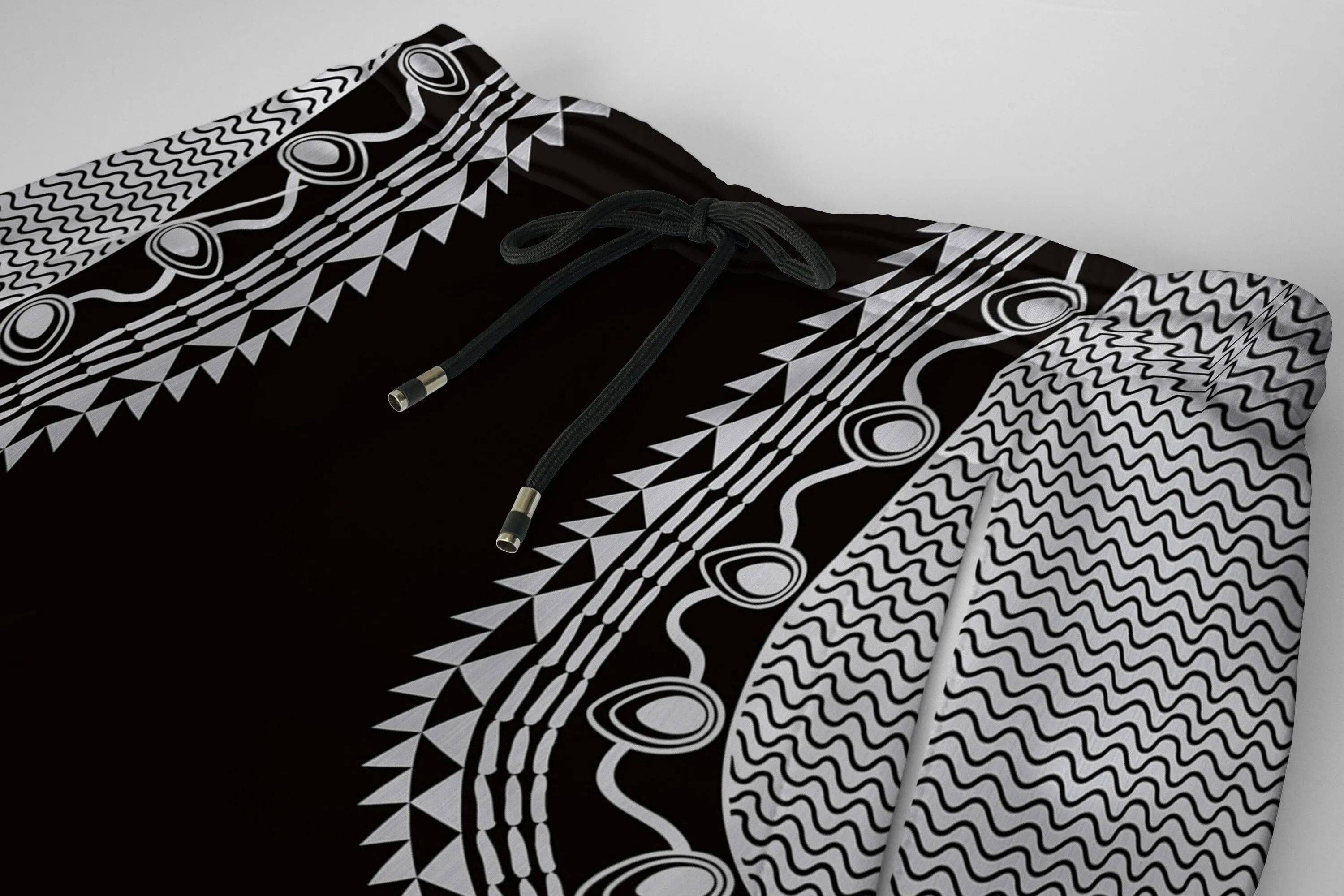 Dashiki Color Black Joggers