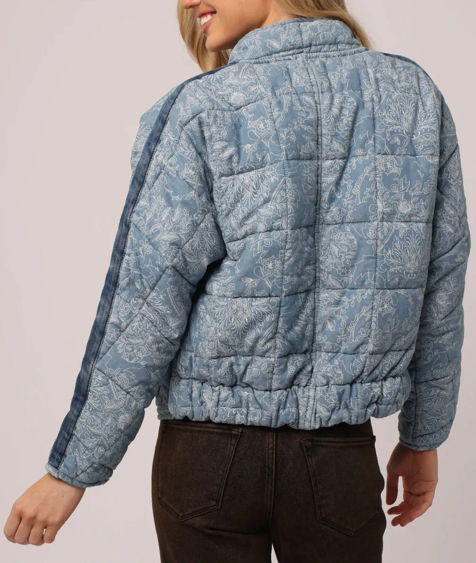 Dear John Easton Quilted Denim Jacket