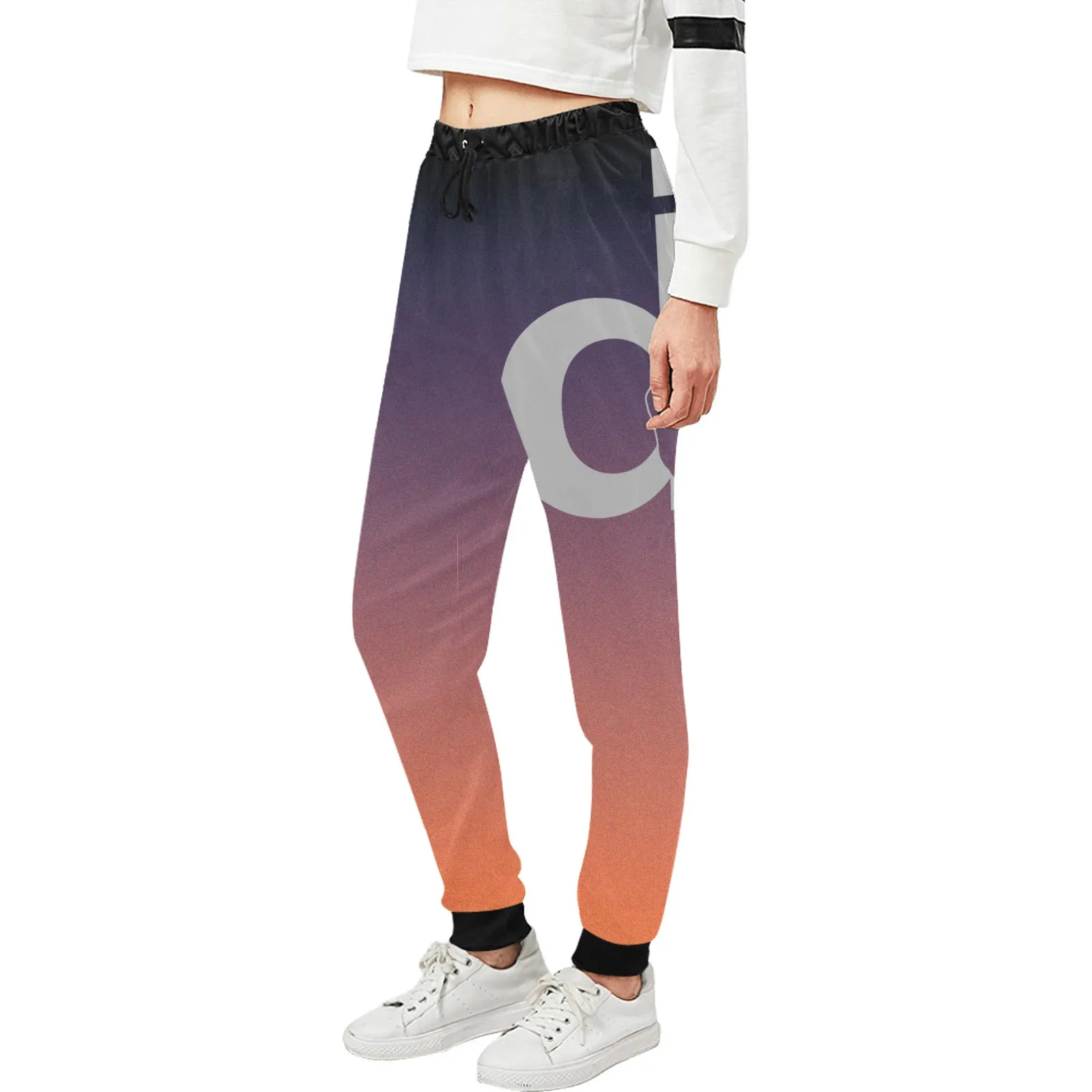 Descendants of The Island Sunset halo casual sweat pants Unisex Casual Sweatpants