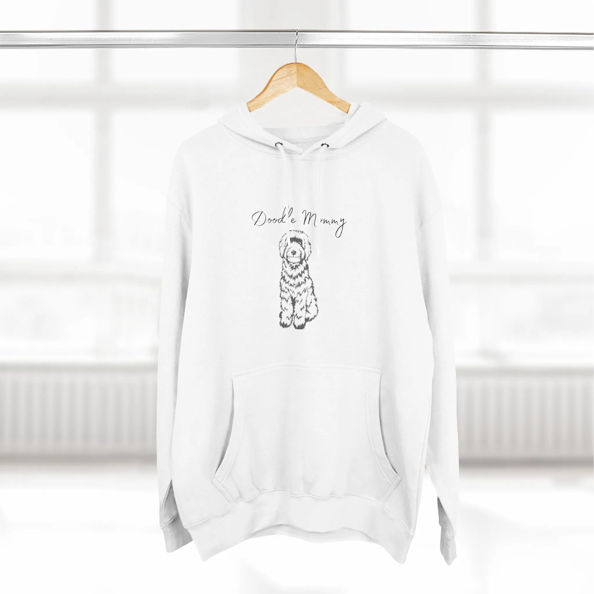 Doodle Mommy Comfort Pullover Sweatshirt   Dog Mom Gift Pet Lover Shirt Dog Lover Pet Owner Warm Shirt Gift for Her