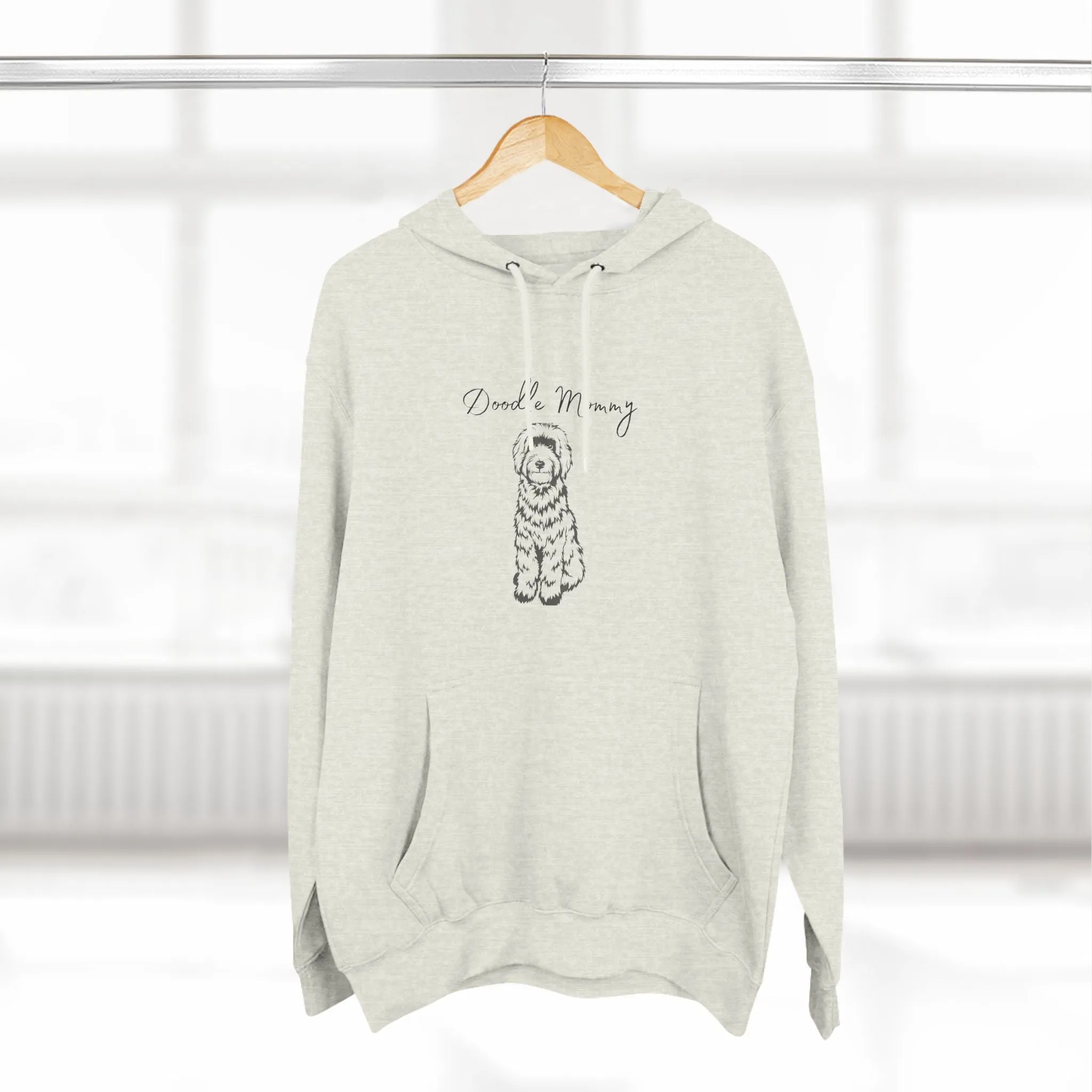 Doodle Mommy Comfort Pullover Sweatshirt   Dog Mom Gift Pet Lover Shirt Dog Lover Pet Owner Warm Shirt Gift for Her