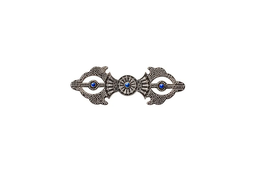 Dorje Lapis Brooch