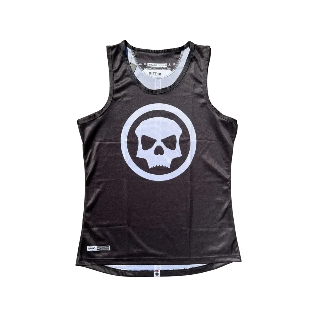 DryFit Tank Top - Womens Skull Icon